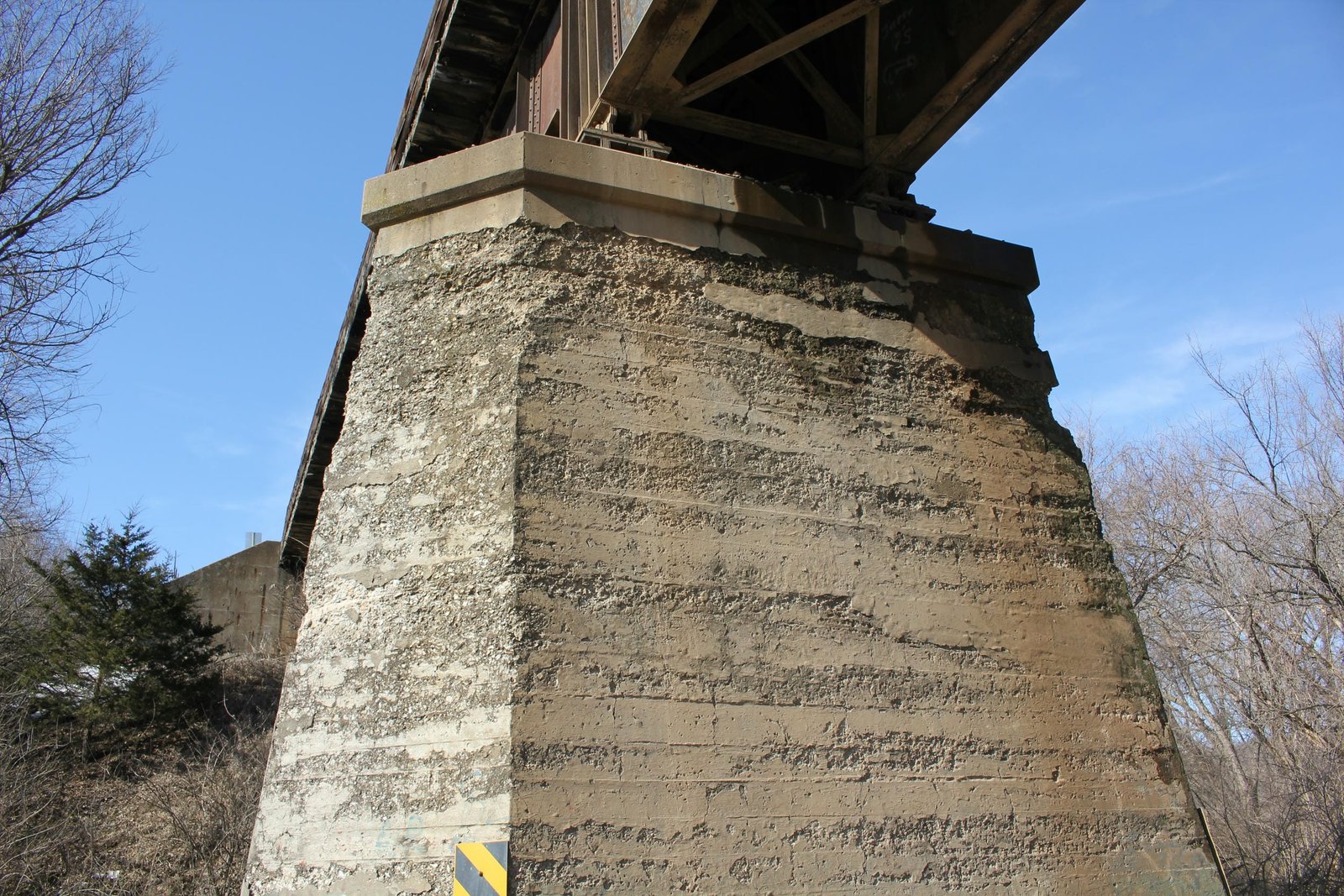 Details of south pier